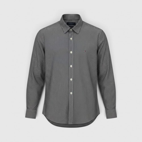 Tommy Hilfiger Ανδρικό Πουκάμισο Ριγέ S / Pre-Owned